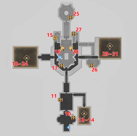 崩坏星穹铁道朝露公馆宝箱全收集-第2张图片