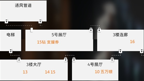 《新月同行》框外风景仪美术馆三楼位置一览-第2张图片
