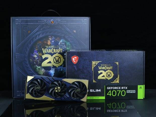 微星RTX4070S魔兽世界典藏版显卡实测：承载青春回忆的金色传说游戏装备！-第2张图片