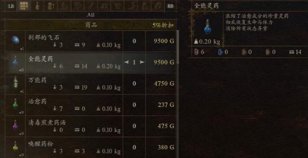 龙之信条2全能灵药怎么获得-第5张图片