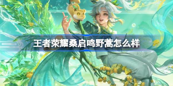 王者荣耀桑启鸣野蒿怎么样 王者荣耀桑启鸣野蒿皮肤介绍-第1张图片