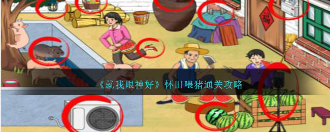 《就我眼神好》怀旧喂猪通关攻略-第1张图片