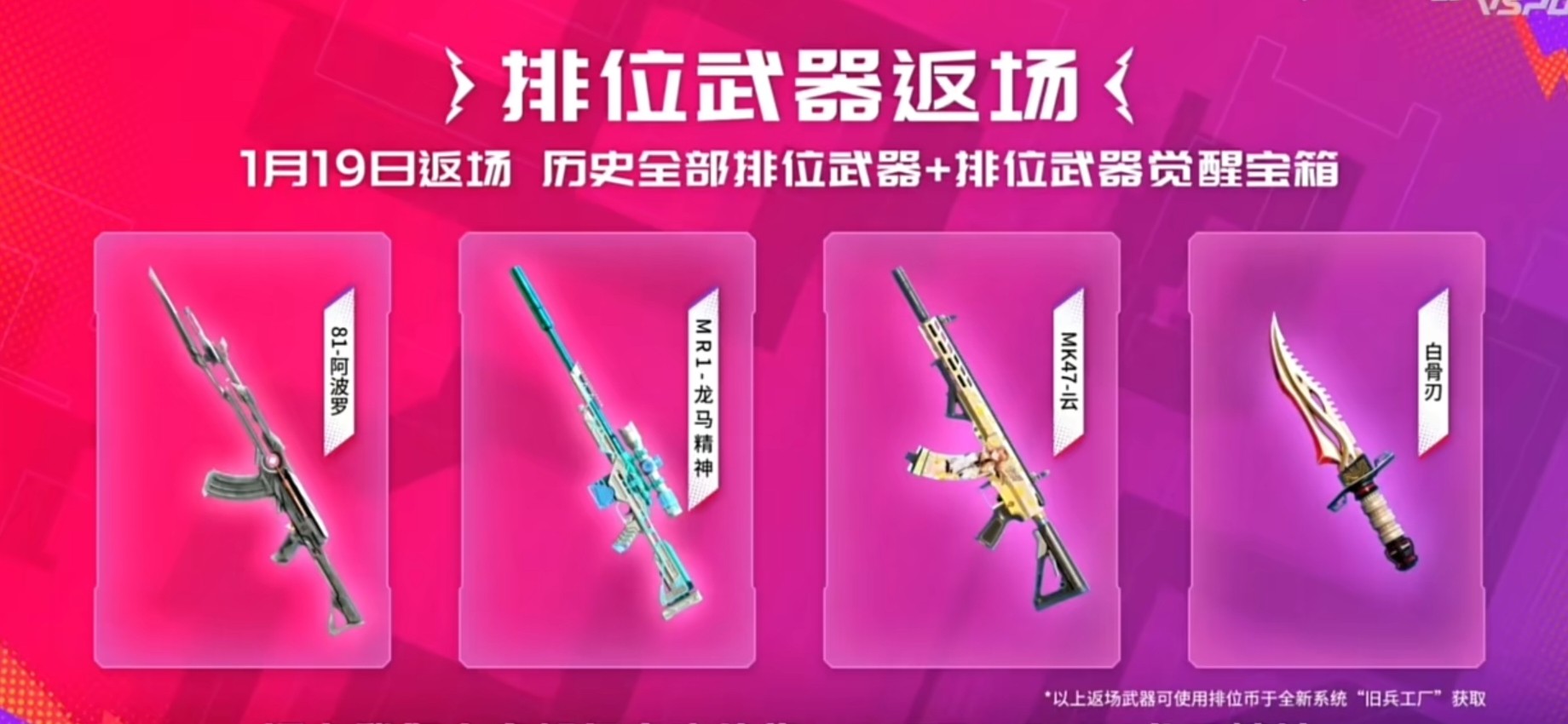 cf手游白骨刃什么时候返场-第3张图片