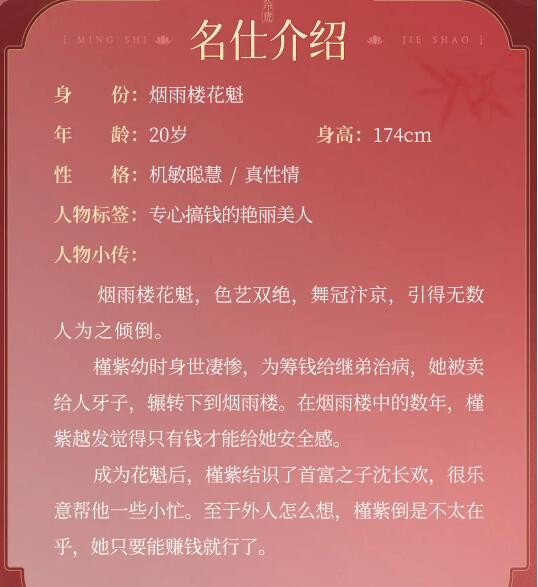 《浮生忆玲珑》槿紫资料介绍-第3张图片