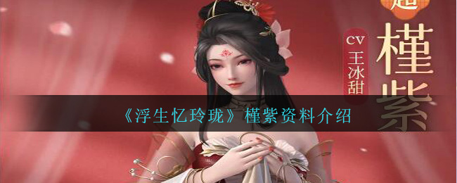 《浮生忆玲珑》槿紫资料介绍-第1张图片