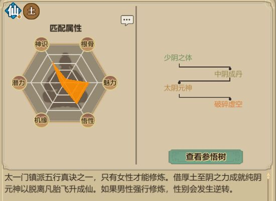 《了不起的修仙模拟器》太一门功法-第5张图片