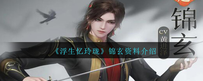《浮生忆玲珑》锦玄资料介绍-第1张图片