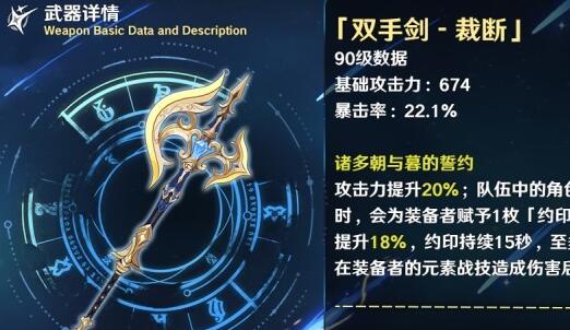 原神裁断适合什么角色-第1张图片