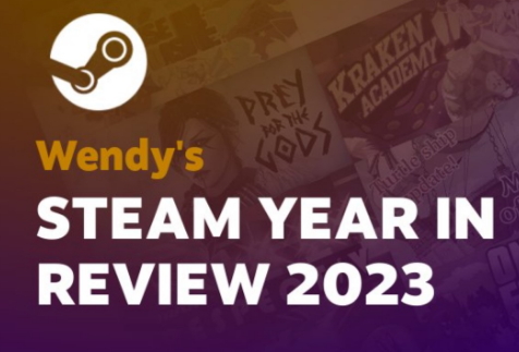 Steam推出2023年游戏记录回顾页面-第1张图片