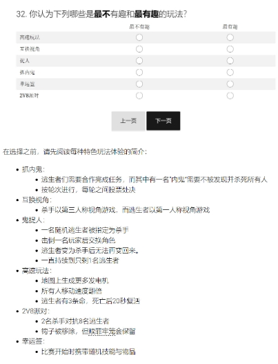 《黎明杀机》调查问卷暗示新模式：互换视角和2v8-第2张图片