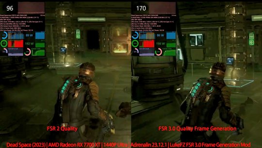 《最后的生还者》《死亡空间:重制版》FSR 3.0 MOD发布-第8张图片 《最后的生还者》《死亡空间:重制版》FSR 3.0 MOD发布-第8张图片