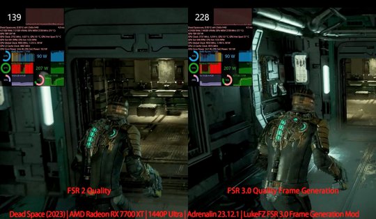 《最后的生还者》《死亡空间:重制版》FSR 3.0 MOD发布-第6张图片 《最后的生还者》《死亡空间:重制版》FSR 3.0 MOD发布-第6张图片