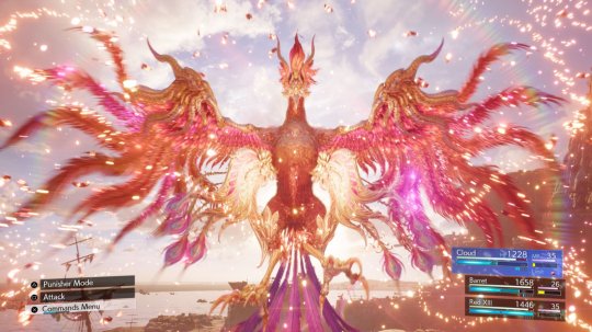 《最终幻想7：重生》召唤兽巴哈姆特改 泰坦 菲尼克斯介绍-第9张图片