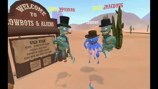 VR射击游戏《牛仔和外星人》正式发售 Steam收获特别好评-第5张图片 VR射击游戏《牛仔和外星人》正式发售 Steam收获特别好评-第5张图片