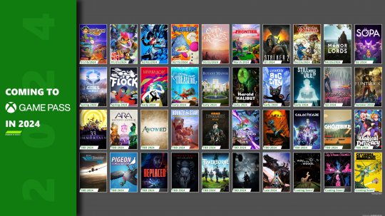 2024年已有40款游戏确认首发登陆Game Pass-第1张图片