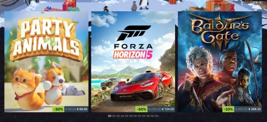 Steam冬季特卖现已开启 《博德之门3》首次打折-第2张图片 Steam冬季特卖现已开启 《博德之门3》首次打折-第2张图片