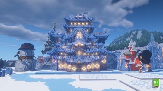 《我的世界》方块冰雪季联动欢乐上线，史蒂夫带你畅玩冰雪之城！-第2张图片