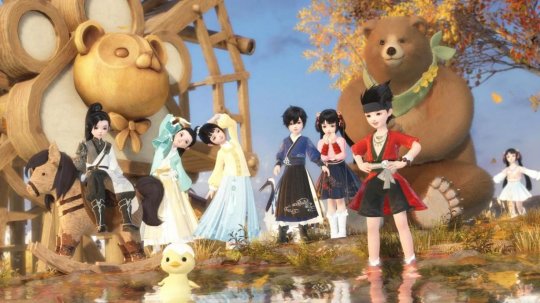 2024年MMO必玩新作，开局送飞剑，逆水寒2再次遥遥领先了-第16张图片