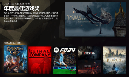 Steam大奖提名公布：《完蛋美女》入围杰出剧情游戏-第2张图片