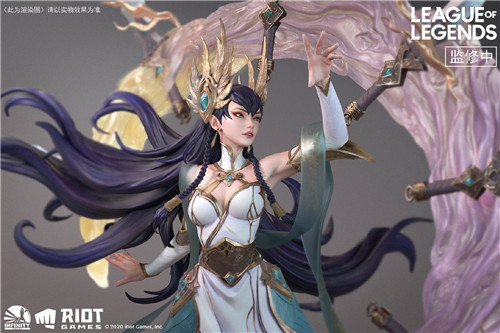 开天工作室与拳头合作推出LOL玉剑传说艾瑞莉娅雕像-第1张图片