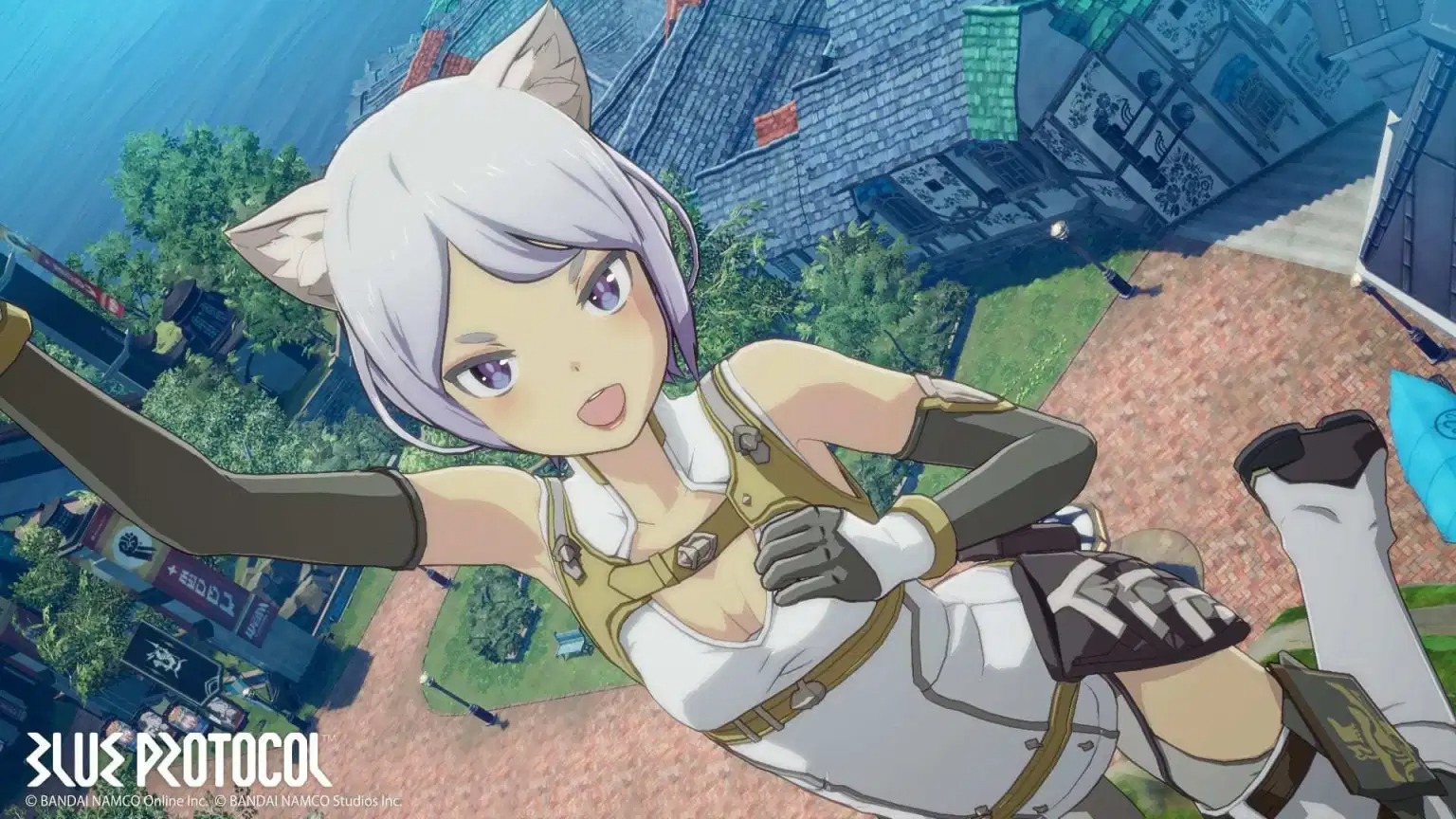 万代南梦宫出品的MMORPG蓝色协议实机演示公布 回避攻击动作介绍-第1张图片
