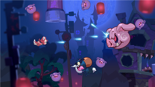 国产横版飞行射击游戏《哞哩的长梦》现已在Steam发售-第2张图片