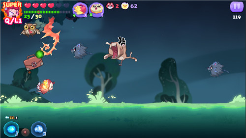 国产横版飞行射击游戏《哞哩的长梦》现已在Steam发售-第4张图片