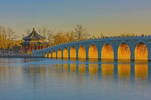 一年一次的颐和园金光穿洞来了!中国古建筑的神奇设计-第2张图片