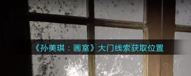 《孙美琪疑案：画室》五级线索——大门-第1张图片