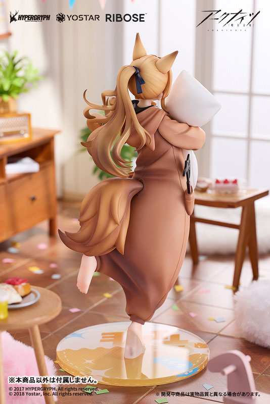 慵懒可爱兽耳娘！《明日方舟》刻俄柏睡衣派对手办-第5张图片