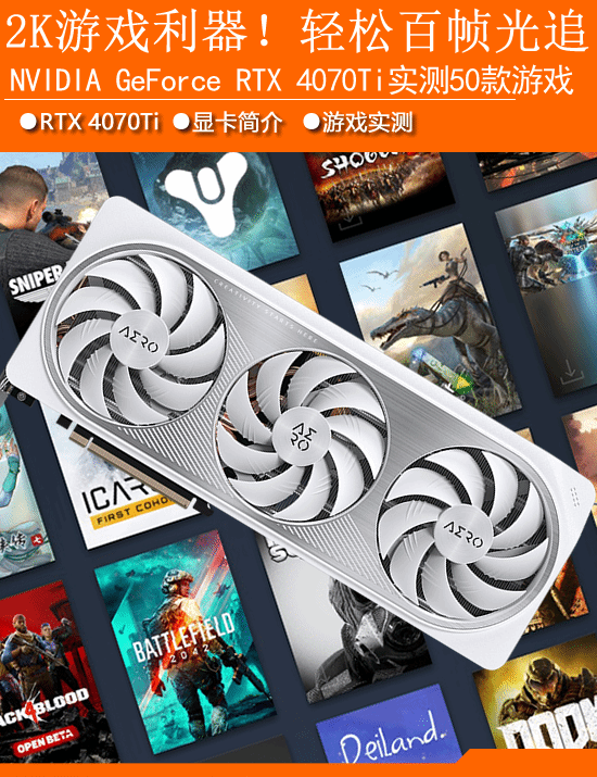 买前必看！40系显卡50款游戏帧率测试合集：RTX 4070Ti-第1张图片