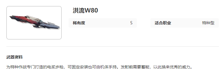 艾塔时代洪流W80强度简介-第2张图片