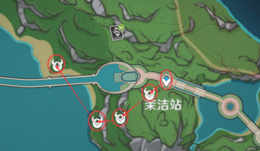 原神泡泡桔采集路线一览 40个点位分布-第10张图片