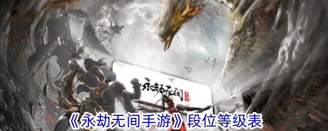 《永不抢劫手游》段位排行榜-第1张图片