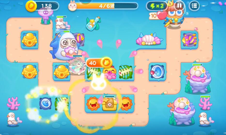 保卫萝卜的女儿4海第100关游戏攻略-第6张图片