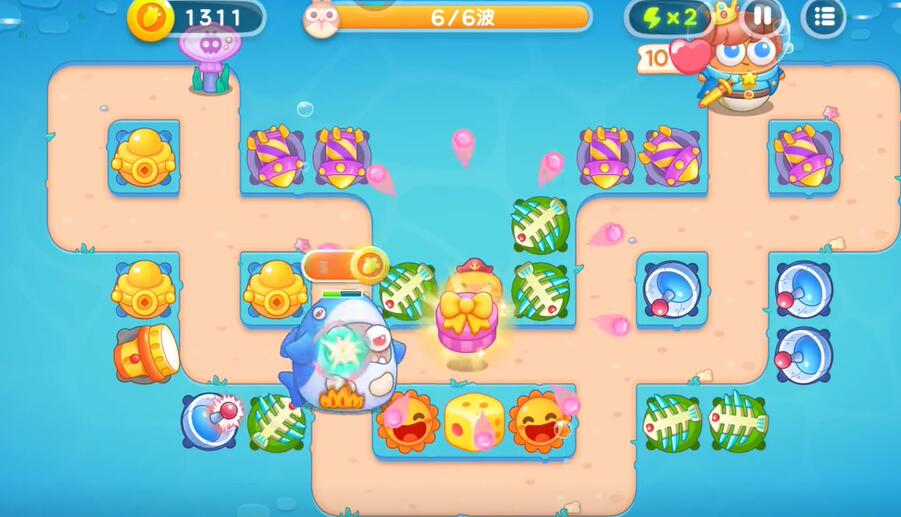 保卫萝卜的女儿4海第100关游戏攻略-第8张图片