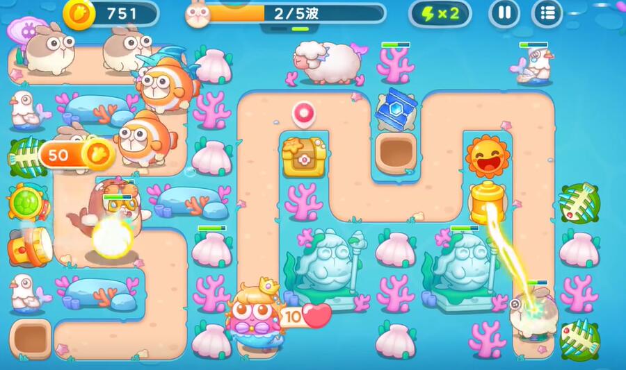 保卫萝卜4之女第99关游戏攻略-第10张图片