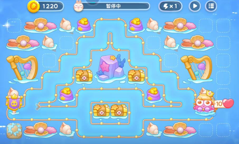 保卫萝卜4之女海第97关游戏攻略-第1张图片