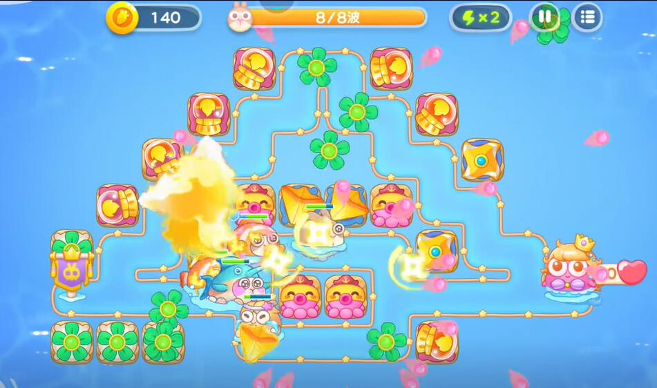 保卫萝卜4之女海第97关游戏攻略-第9张图片
