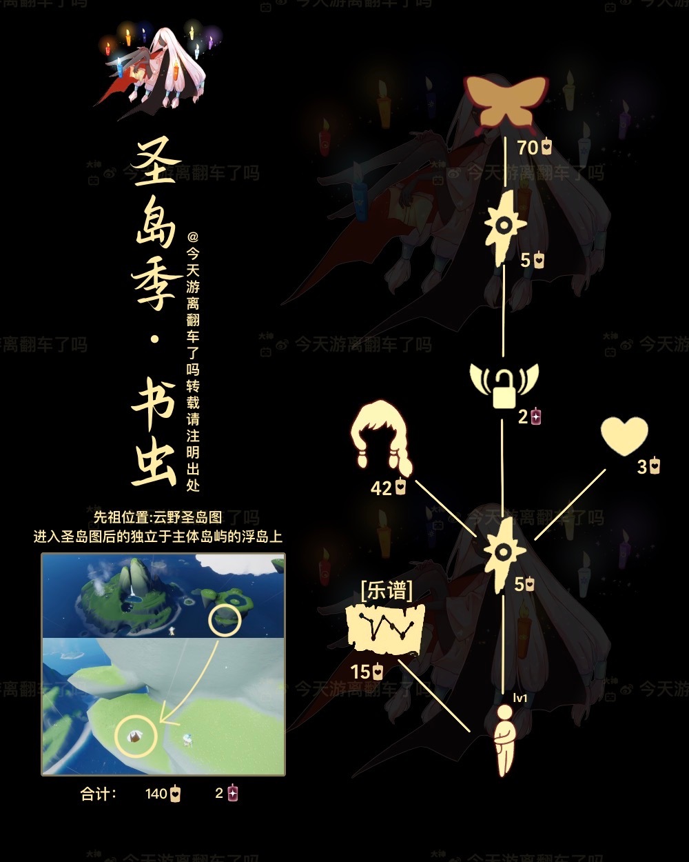 光遇3.7的鼻祖是谁？在3月7日的光遇中介绍书虫的祖先-第5张图片