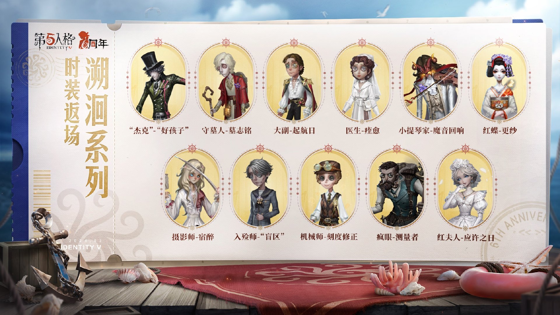 第五人格周年回顾象牙塔的时尚怎么样？-第4张图片