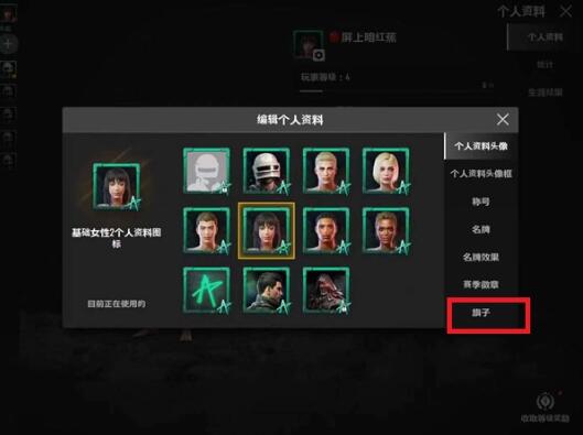 绝地求生未来之战中更换国旗的方法介绍-第4张图片