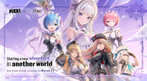 《妮基:胜利女神》宣布联动《Re: Zero》于3月21日上线。-第1张图片