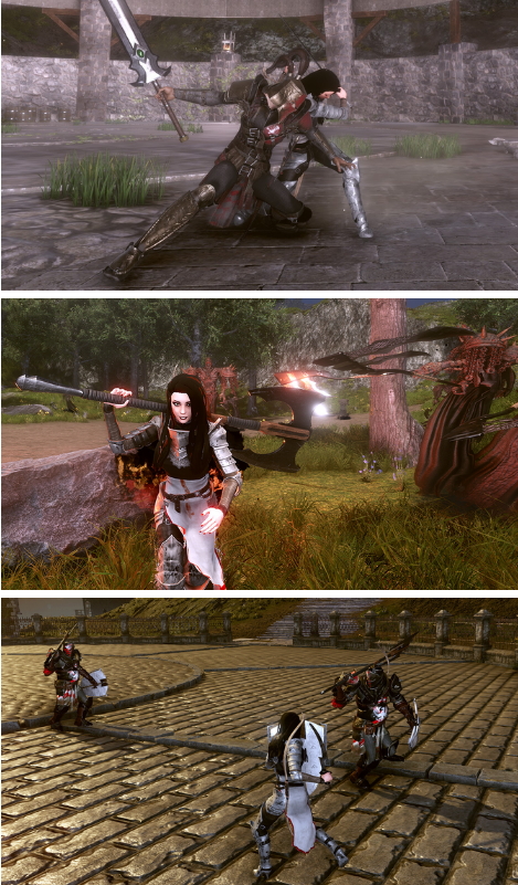 《黑暗女王》Steam是第一个在开放世界中体验剑之战的玩家。-第2张图片