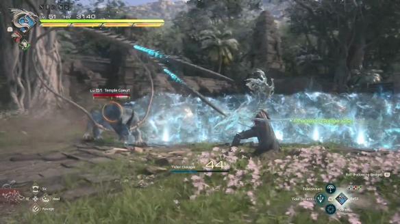 《FF16》“沧海恸哭”演示 利维坦技能的水体大炮帅炸-第5张图片