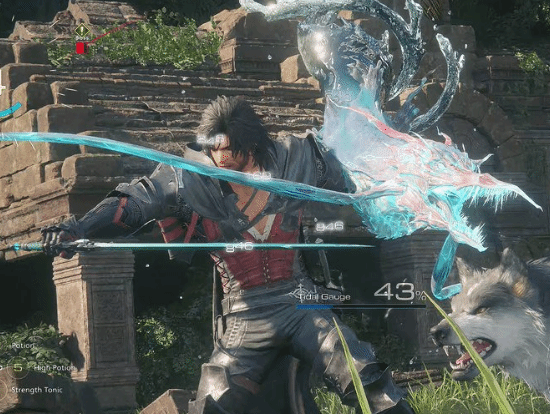 《FF16》“沧海恸哭”演示 利维坦技能的水体大炮帅炸-第1张图片