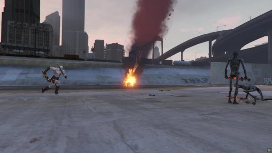 《GTA5》战神Mod抢先体验版截图分享-第2张图片