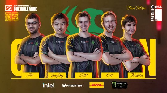 再夺一冠！DOTA2梦幻联盟S22猎鹰队3:0 BB-第1张图片