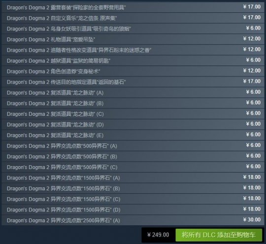 《龙之信条2》疯狂商店Mod让玩家轻松绕过微交易-第1张图片 《龙之信条2》疯狂商店Mod让玩家轻松绕过微交易-第1张图片