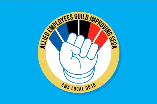 世嘉和CWA就美国主要游戏开发商的工会协议达成协议。-第1张图片 世嘉和CWA就美国主要游戏开发商的工会协议达成协议。-第1张图片